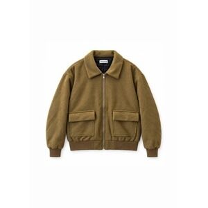 Bronzesnake Pauly Lined Jacket Army Brown Small New With Tags
